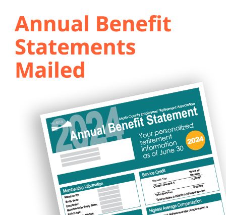 Annual Benefite Statements have been mailed for 2024